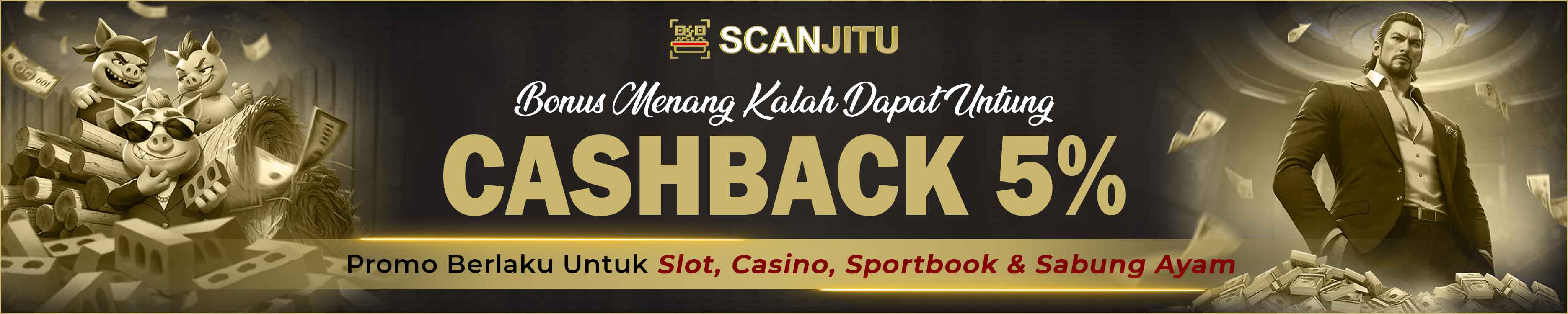 Scanjitu  > Bonus Cashback 5%